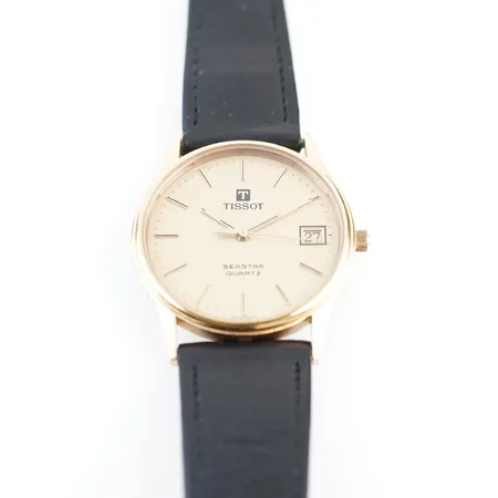 Herrur Tissot Seastar, quartz, 33mm, g/s, batteribyte krävs