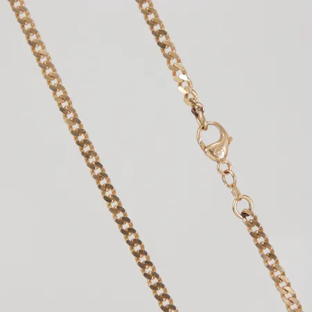 Kedja Pansar, 52,5cm, bredd 3,5mm, Balestra, 18K  Vikt: 23,1 g