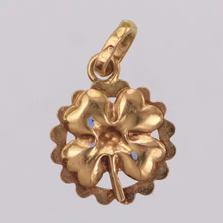 Hänge, längd 19,9mm, bredd 12,8mm, 18K Vikt: 0,8 g
