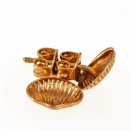 Diverse defekt guld 18K 0,9g.