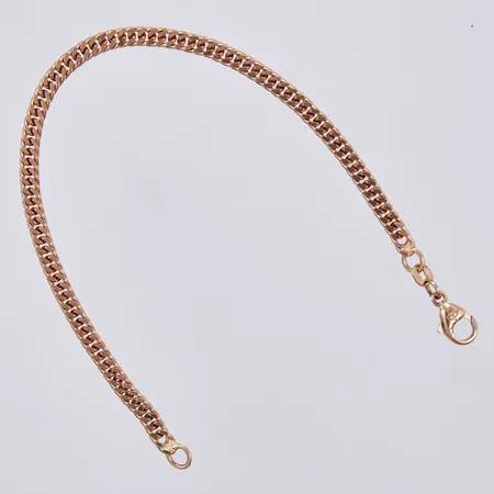 Armband pansar, längd ca 18cm, bredd ca 3mm, Balestra, 18K  Vikt: 8,9 g