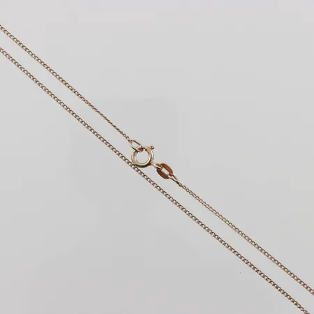 Kedja Pansar, längd 43cm, förgyllt silver Vikt: 1,6 g