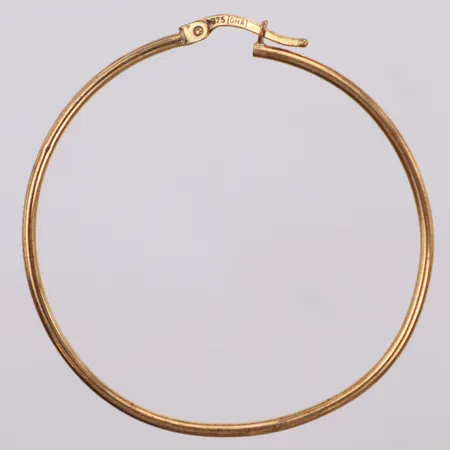 Ett udda örhänge, längd 43,1mm, bredd 1,6mm, Guldfynd, 9K Vikt: 1,1 g