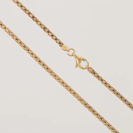 Kedja, 62,5cm, bredd: 2,8mm, 18K 13,2g.