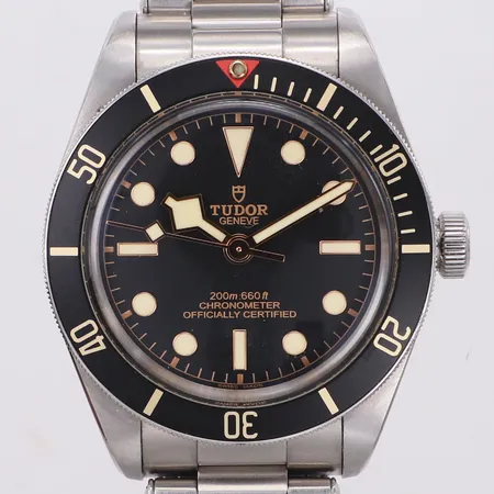 Herrur Tudor Black Bay Fifty-Eight, Ø39mm, stål, repor, automat, ref 79030N, serienr 422N5F6, certifikat 2021, manual, booklet, två extra länkbitar, tag, originalask, ytterkartong