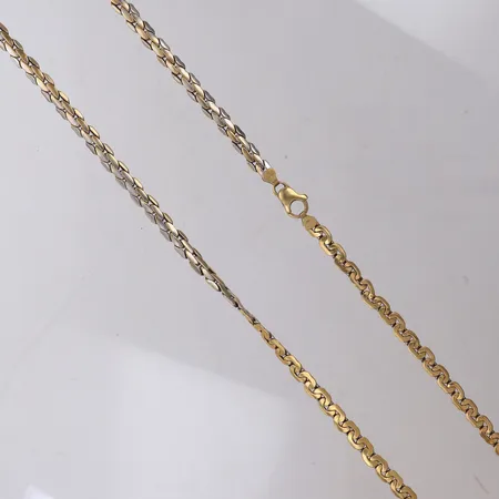 Collier, längd 60cm, bredd 4,8mm, 18K Vikt: 20,6 g