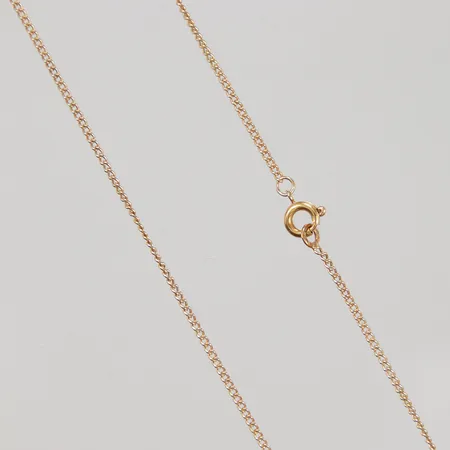 Kedja Pansar, 61,5cm, bredd ca 1,4mm, 18K Vikt: 4,4 g