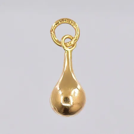 Hänge, droppe, stl 17x6mm, 18K Vikt: 0,4 g