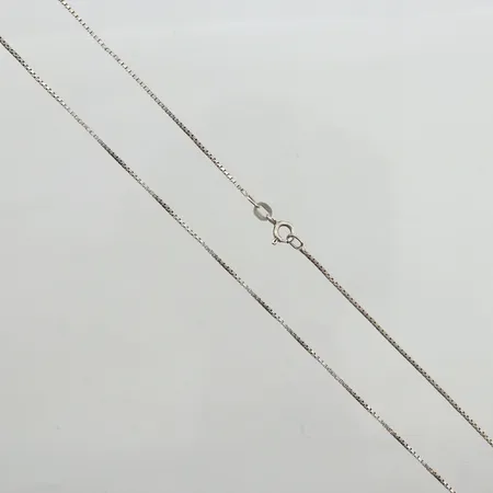 Kedja Venezia, längd 49cm, bredd 1mm, 925/1000 silver  Vikt: 2,4 g