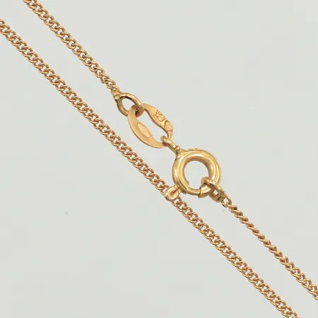 Kedja Pansar, längd 45cm, bredd 1,1mm, 18K  Vikt: 2,2 g