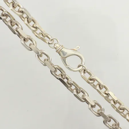 Kedja Ankar, längd 51cm, bredd 9mm, 925/1000 silver Vikt: 112,9 g