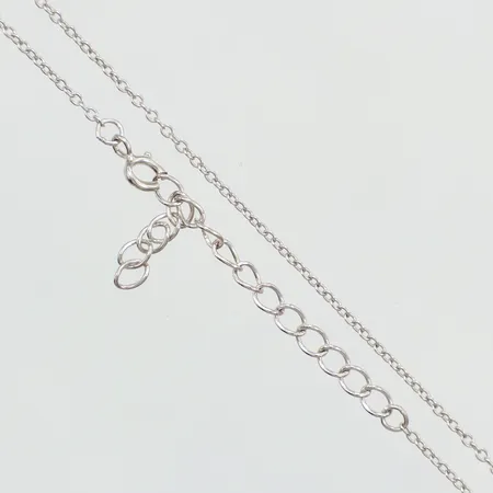 Kedja ankar, längd 42-476cm, defekt lås, silver Vikt: 1,4 g