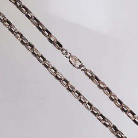 Kedja, Ankar, längd 48cm, bredd 7,5mm, 925/1000 silver Vikt: 71,8 g