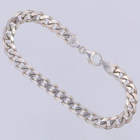 Armband, Pansar, 18,8cm, bredd 6,5mm, 925/1000 silver Vikt: 13,2 g