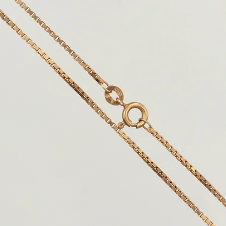 Kedja Venezia, längd 38cm, bredd 1,2mm, 18K Vikt: 4,3 g