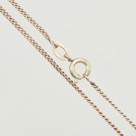 Kedja Pansar, längd 42cm, bredd 1,3mm, 835/1000 silver  Vikt: 2,3 g