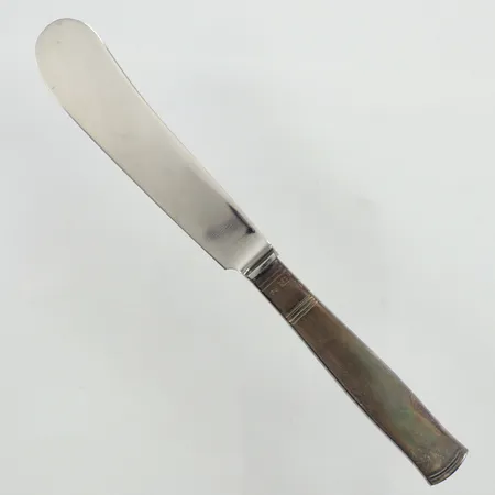 Smörkniv, modell Rosenholm, längd 16cm, blad i rostfritt stål, 830/1000 silver  Vikt: 45,2 g