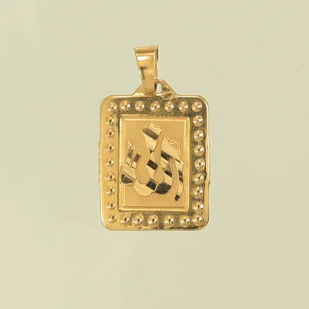 Hänge, 20x12mm inklusive hängögla, 18K Vikt: 2,6 g