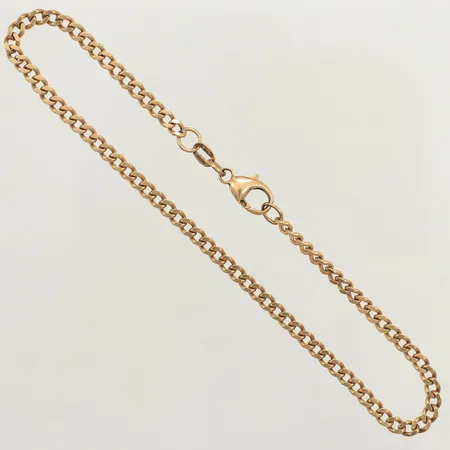 Armband Pansar, längd 22cm, bredd 3mm, 18K Vikt: 6,9 g