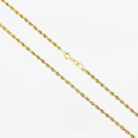 Kedja Cordell, 66cm, bredd 2,5mm, lödad vid lås, 18K Vikt: 5,1 g