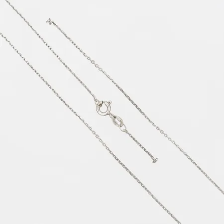 Kedja, defekt/av, silver, vikt: 2 gram Vikt: 2 g