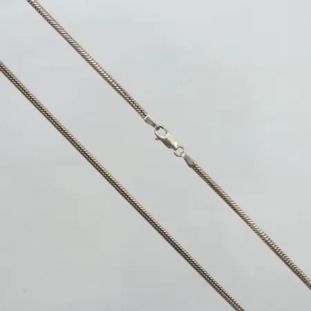 Kedja Ormlänk, längd 45cm, bredd 2,2mm, 925/1000 silver  Vikt: 13,9 g