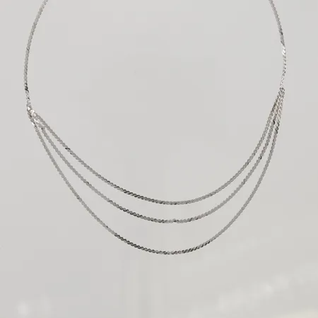Collier, 42cm, 925/1000 Silver 8,0g.