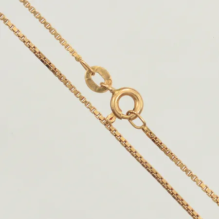 Kedja Venezia, längd 42cm,1,1mm, 18K  Vikt: 3,5 g