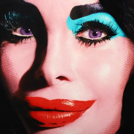 Tavla,  C-print, David LaChapelle,  "Amanda as Warhol´s Liz in Purple", singnerad David LaChapelle a tergo. Upplaga 2/10, bildyta 51 x 45,5 cm, proveniens Jablonka Galerie, Köln. Specialfrakt, kontakta pantbankskontoret för mer information.