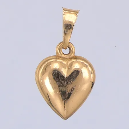 Hänge, hjärta, 17mm, Carlsén, 18K Vikt: 1 g