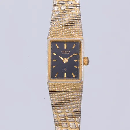 Damur, Citizen, quartz, 12mm, stål, står still, repigt glas