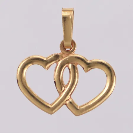 Hänge, längd 16,4mm, bredd 14,8mm, 18K Vikt: 0,4 g