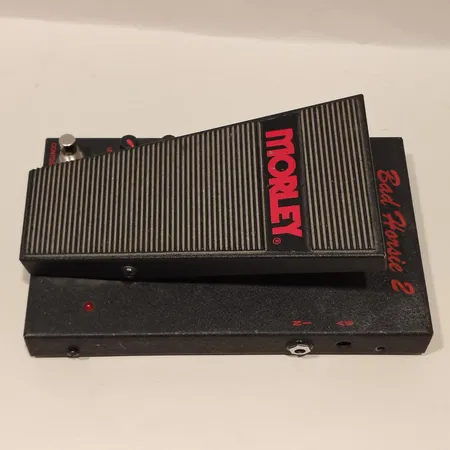 Effektpedal Morley Bad Horsie 2 Contour Wah, serienr 022402, repor, märken. Skickas med postpaket.