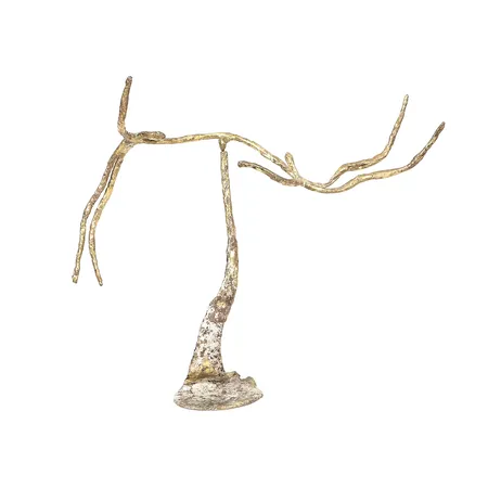 Pierre Manoli, brons, signerad, stomme med balanserande överdel, höjd 34cm.  Skickas med postpaket.