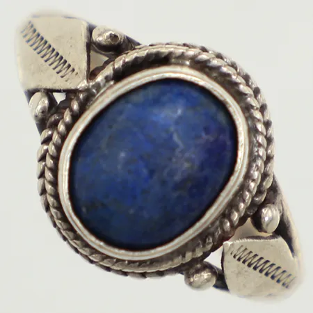 Ring Lapis lazuli, stl 18½, bredd 13,7mm, 925/1000 silver Vikt: 5,1 g