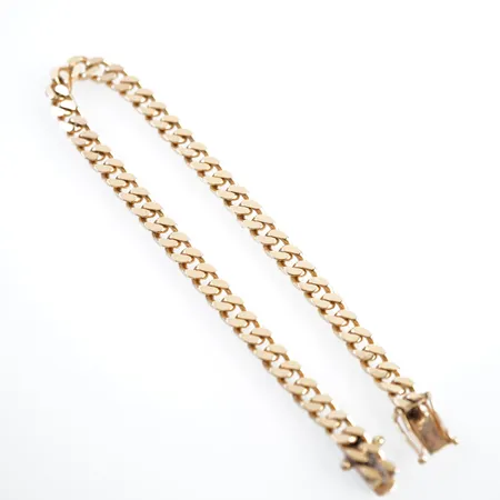 Armband, pansar, 20cm, bredd 5mm, 18k Vikt: 19,6 g