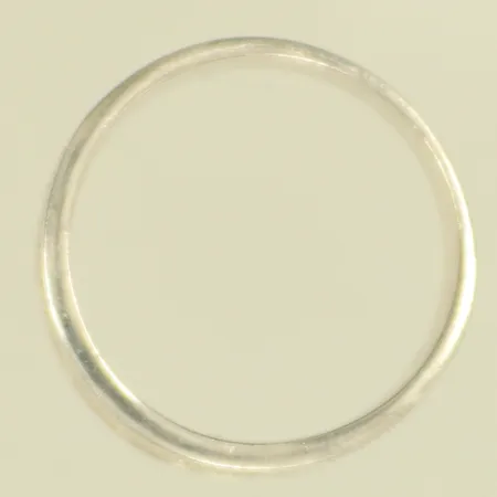 Ring med hamrad yta, stl 17, bredd 4,3-7,5mm, GHA, Silver 830/1000 Vikt: 3,8 g