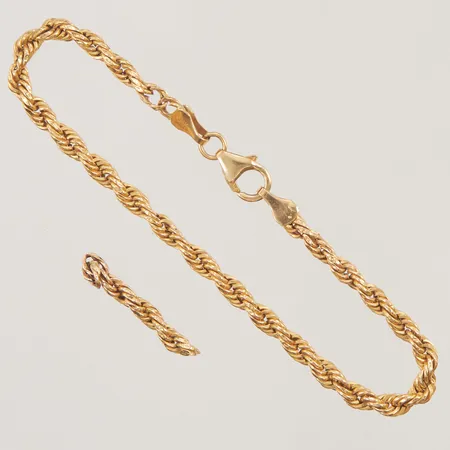 Armband, trasigt i delar, 21K 4,3g.