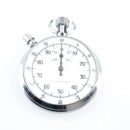 Stoppur Beitling, stål, 55mm, skadad originalbox