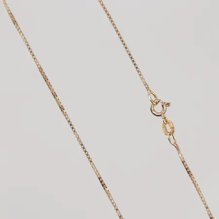 Kedja Venezia, 41cm, bredd 0,9mm, GFAB 18K Vikt: 3,2 g