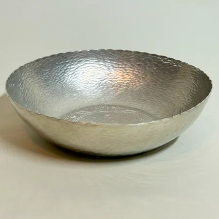 Skål Jokkmokks Tenn, HK, Ø23cm, höjd 6,5cm, år 1983