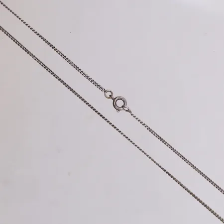 Kedja Pansar, längd 42cm, bredd 1,5mm, Silver Vikt: 2,7 g