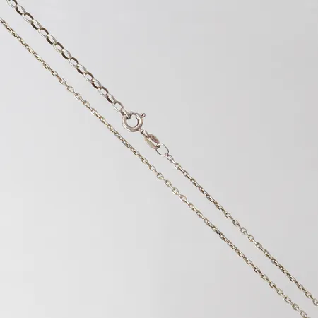 Kedja Ankar, längd 40-45cm, bredd 1,5mm, förläningskedja, silver 925/1000.  Vikt: 3,3 g