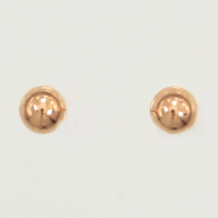 Ett par örhängen, bredd ca 3,5mm, 14K Vikt: 0,7 g