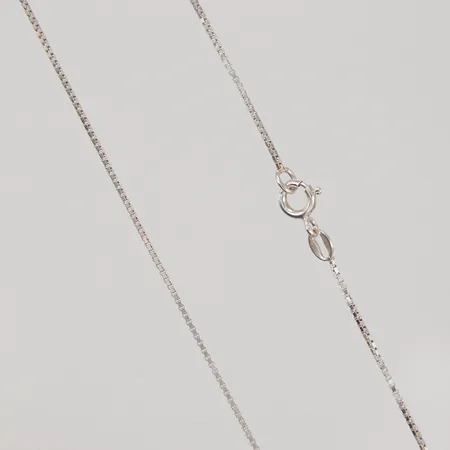 Kedja Venezia, 42,5cm, bredd ca 1mm, Silver 925/1000 Vikt: 2,3 g