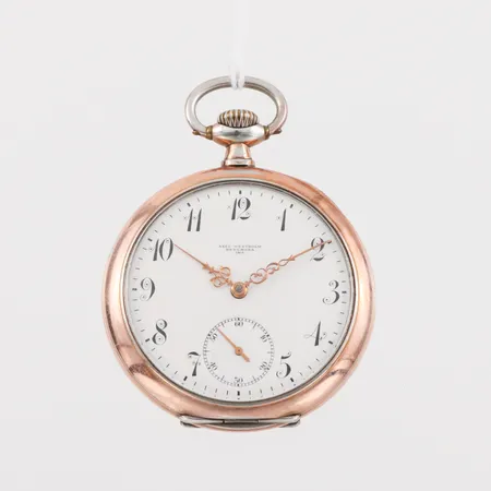 Fickur Axel Westholm Hedemora, diameter ca 5 cm, silver, tickar igång men ej funktionstestad. Vikt: 0 g