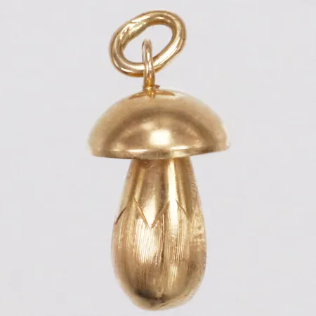 Hänge, svamp, ca 18mm, 18K Vikt: 1,4 g