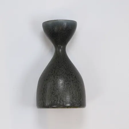 Vas Rörstrand Carl-Harry Stålhane, Rörstrand höjd 9cm, stengods, harpälsglasyr, ca 1960-tal, märkt CHS, SXG