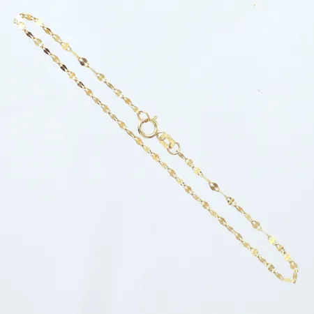 Armband, längd 18,5cm, bredd 1,9mm, 18K Vikt: 0,6 g