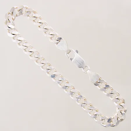 Armband Pansar, längd: 21,5cm, bredd: 7mm, silver 925/1000 Vikt: 23,2 g